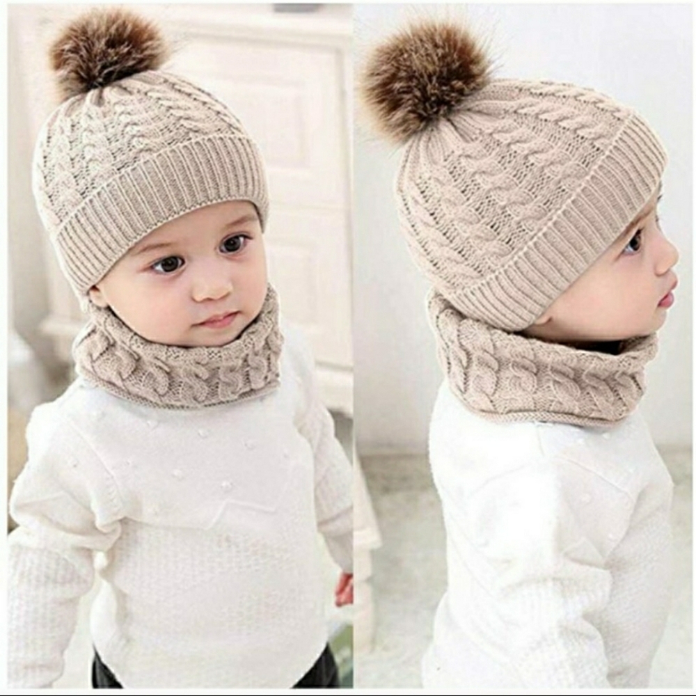 Baby/toddler Beanie and scarf
